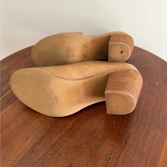 Mi.iM Brown Jessica Heels Cutout Women’s Size 8.5 - Picture 9 of 10